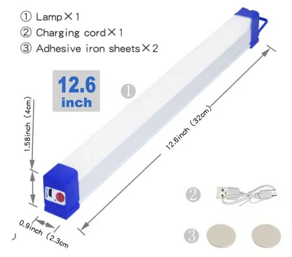 Акумуляторна LED лампа 30 см Смела - изображение 2