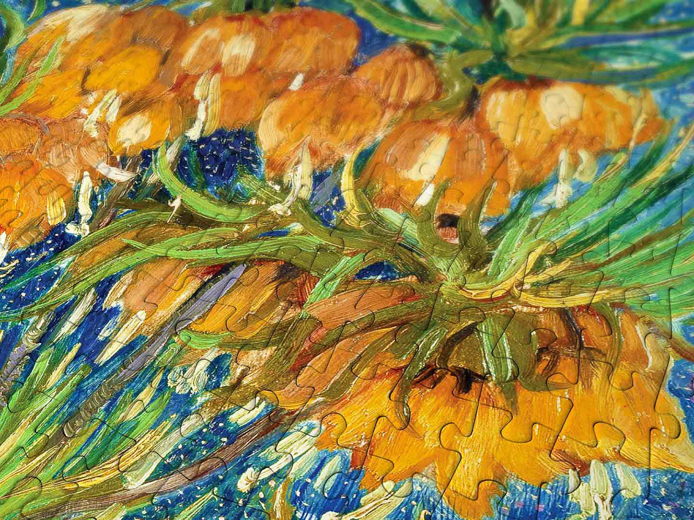 Пазл Вінсент Ван Гог: Рябчики у мідній вазі - Vincent Van Gogh: Fritillaries in a Copper Vase (Enjoy-1113) Київ - фото 2
