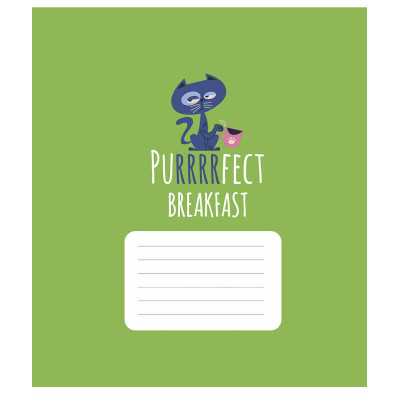 Зошит Школярик Purrrfect cats 24 аркуша лінія (024-3562L) Вінниця - фото 3