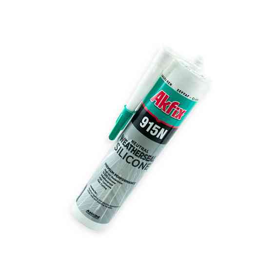 Герметик силіконовий всепогодний Akfix 915N 310 мл прозорий Мукачево