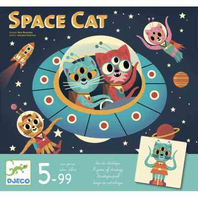 Настольная игра Djeco Космический кот (Space Cat) (DJ08597) Винница