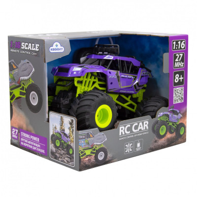 Радиоуправляемая игрушка Sulong Toys Bigfoot Off-road - Violet (1:16, 27 МГц (MHz)) (SL-358RHV) Винница - изображение 9