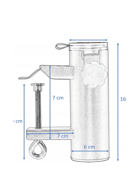 Тримач парасолі Jumi Garden 16 х 5см Київ - фото 6