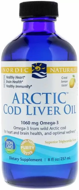 Рыбий жир из печени трески Nordic Naturals, 237 мл Лимон Киев - изображение 1