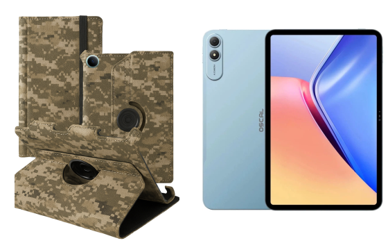 Чехол Spinner360 для планшета Oscal Pad 9, Oscal Pad 90 Pro, цвет Xaki Киев