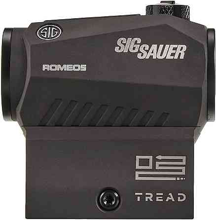 Прицел коллиматорный Sig Sauer Romeo5 1x20mm Tread с закрытой точкой Черный Винница