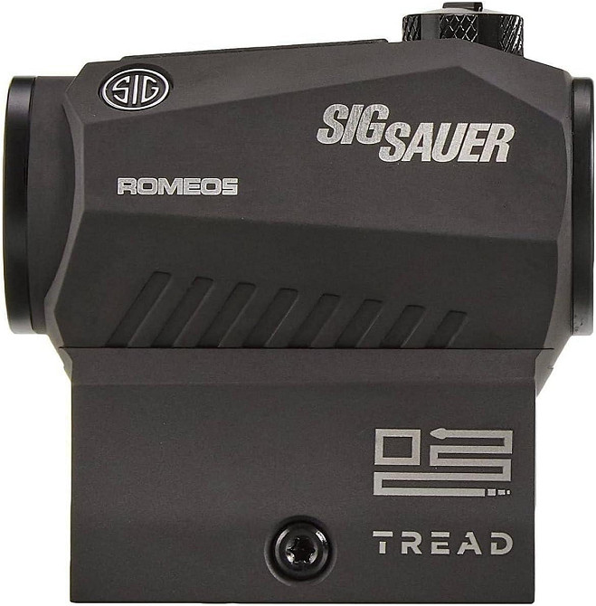 Приціл коліматорний Sig Sauer Romeo5 1x20 mm Tread із закритою точкою Чорний Вінниця - фото 2