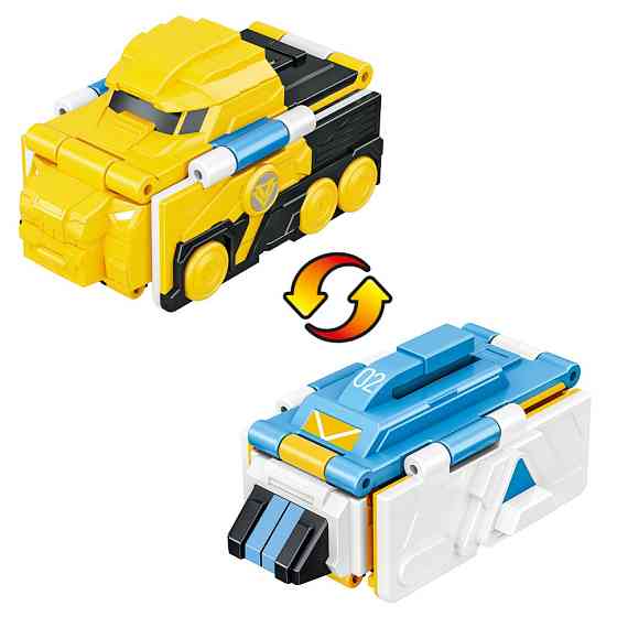 Детская машинка-трансформер 2 в 1 Dinoster EU636310R(Yellow) Винница