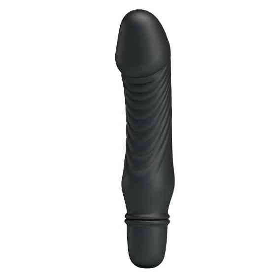 Мини вибратор черный Stev Sex Aura Киев