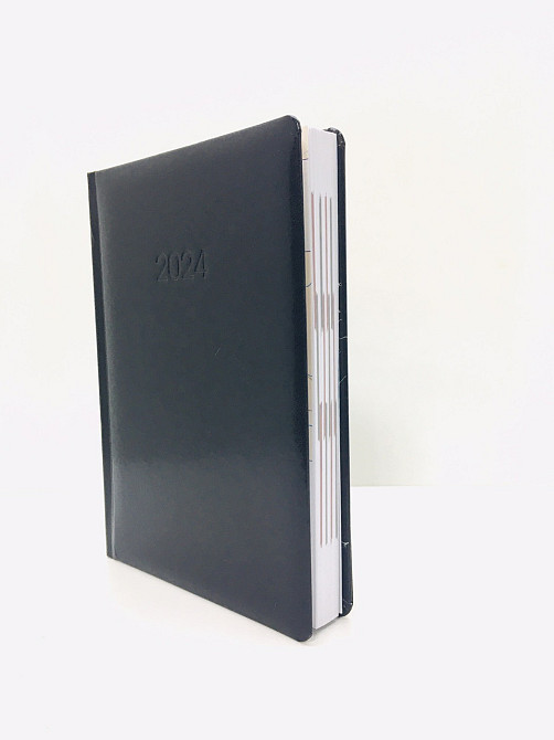 Щоденник А5 Economix датований 2024 стор Чорний (21606-01) Чернигов - изображение 2