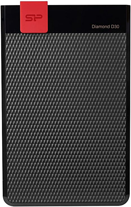 PHD External 2.5'' SiliconPower USB 3.2 Gen. 1 Diamond D30 1TB Black Киев - изображение 1