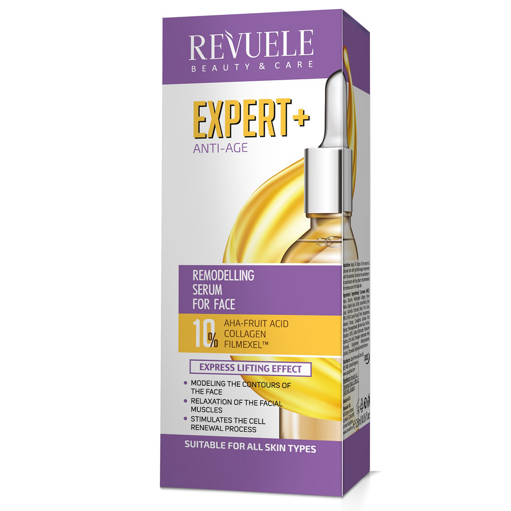 Ремоделююча антивікова сироватка для обличчя Експерт+ Revuele 30 мл Київ - фото 2