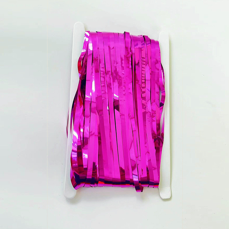 Шторка із фольги для фото зон 2 м на 1 м малиновий Київ - фото 9