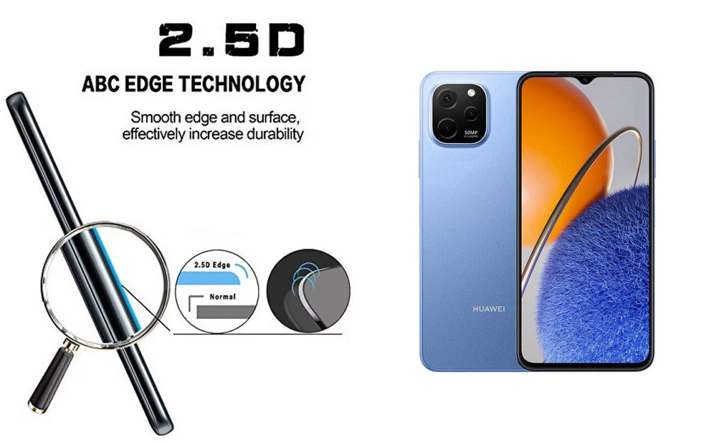 Защитное стекло ArmorGlass для HUAWEI Nova Y61 – устойчивое к царапинам и ударам Киев - изображение 2