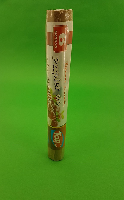 Бумага для выпечки  (6м\30см) ТОР (коричневая)(Неполный метраж!) (1 рул) Харьков - изображение 2