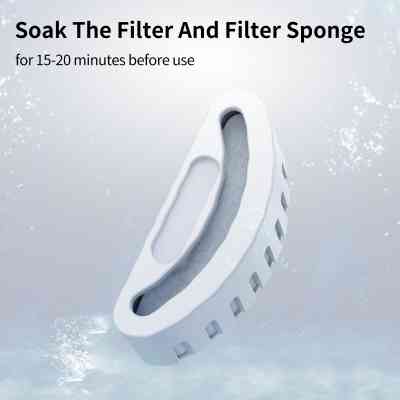 Універсальний посуд для тварин Uahpet Поїлка Glow Wireless Pet Fountain (UYSJ05QD) Вінниця