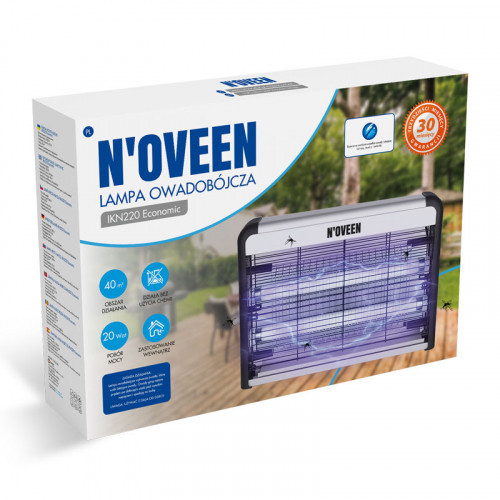 Уничтожитель насекомых Noveen IKN220 Economic, 20 Вт Днепр - изображение 2
