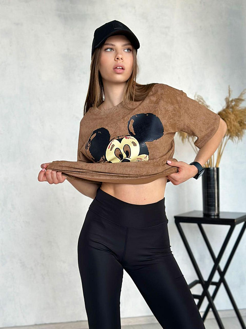 Жіночий костюм з велосипедками мікродайвінг Tail Київ - фото 4