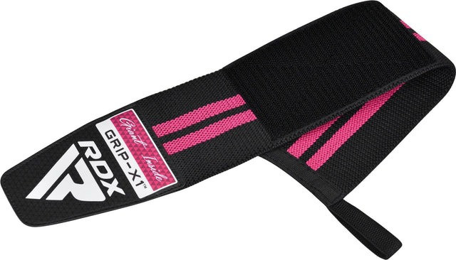 Бинти для зап'ясть (кистьові бинти) RDX GYM WRIST WRAP R11 BLACK/PINK Каменское - изображение 2