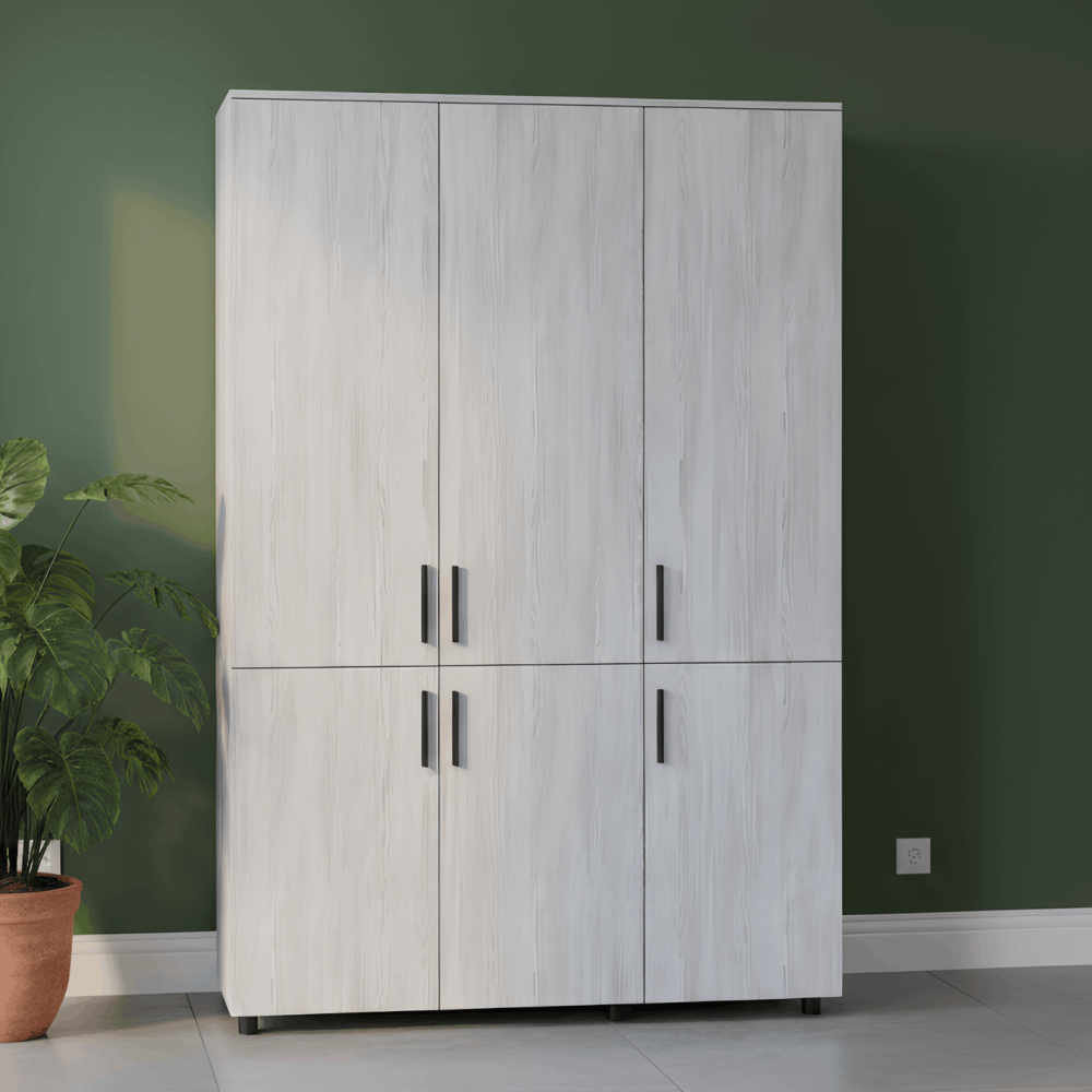 Шафа для одягу Doros Торн Сосна Натті 3 ДСП (полиці) 135х51.6х200 (DRS-012078) Дніпро - фото 1
