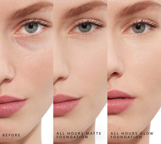 Тональная основа Yves Saint Laurent All Hours Glow Foundation Skin-Like Radiance LC1 Славянск