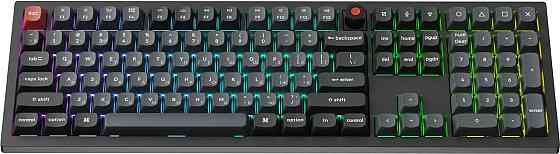 Клавіатура Keychron V6 8K Keychron Super Red Switch Black RGB (V6W-D1-UA) ( 23988 ) Харьков