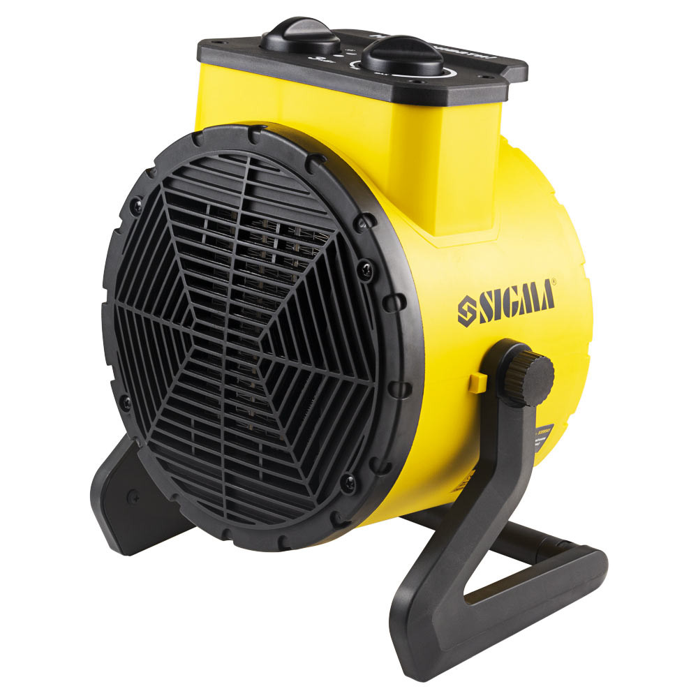 Sigma Электрическая тепловая пушка с керамическим нагревателем 3.0кВт (ударостойкий пластик) SI Киев - изображение 1