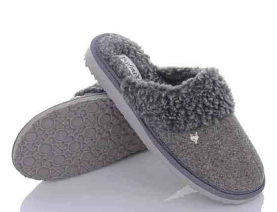 Тапочки мужские закрытые на овчине теплые  PaGo 