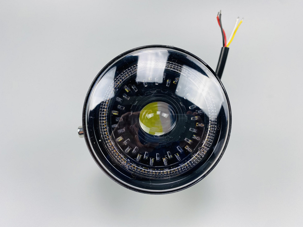 Фара протитуманна LED 30W з чітким світловим кордоном великою лінзою та габаритним світлом 8-80V Мукачево - фото 2