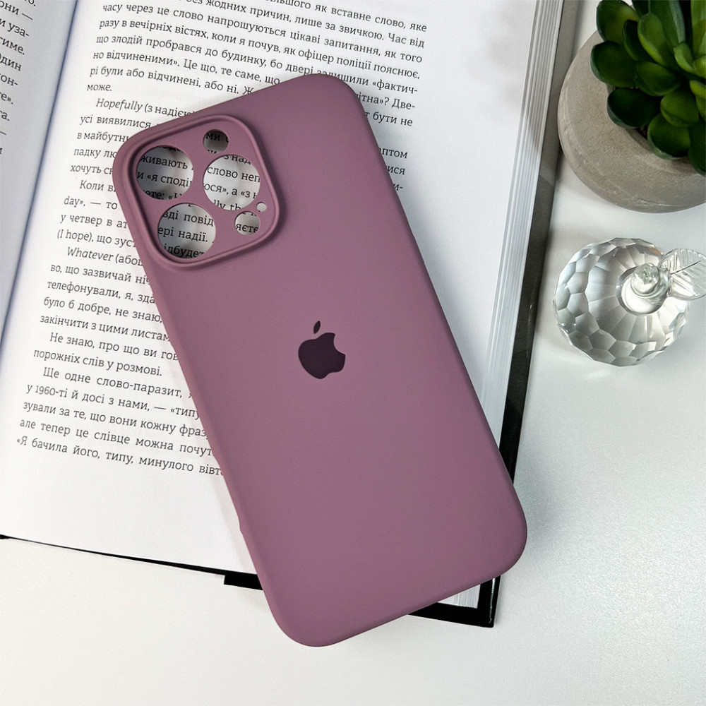 Чехол для iPhone 16 Pro Max, силикон, фиолетовый Киев - изображение 3