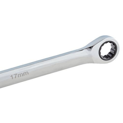 Набір ключів комбінованих тріскачкових 7 предметів , 8-19мм Alloid Одеса - фото 4