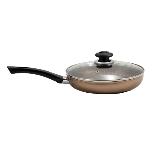 Сковорідка d26см скляна кришка FPM 266 FPM 266 ZAUBERG Житомир - фото 1