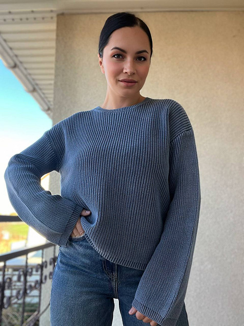 Светр жіночий A-N 875 варка в'язка оверсайз one size, рожевий, one size Київ - фото 19