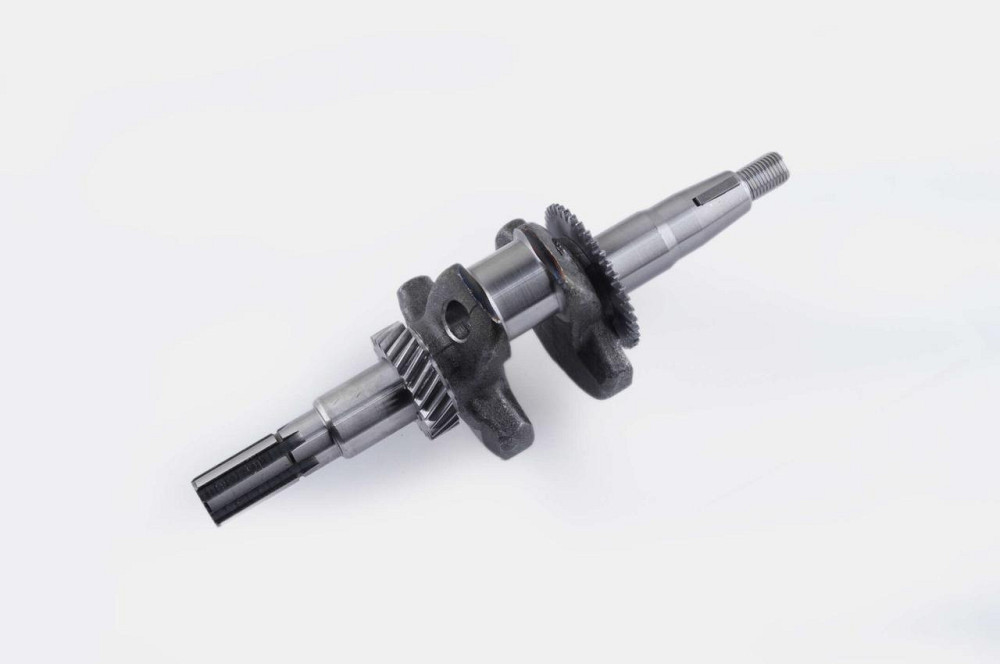 Коленвал мотоблок 168F/170F (6,5/7Hp) (под шлицы, Ø2 см) (c шестернями) Мукачево - изображение 1