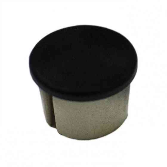 Заглушка рейлінгова Д16мм пластик чорна Харків