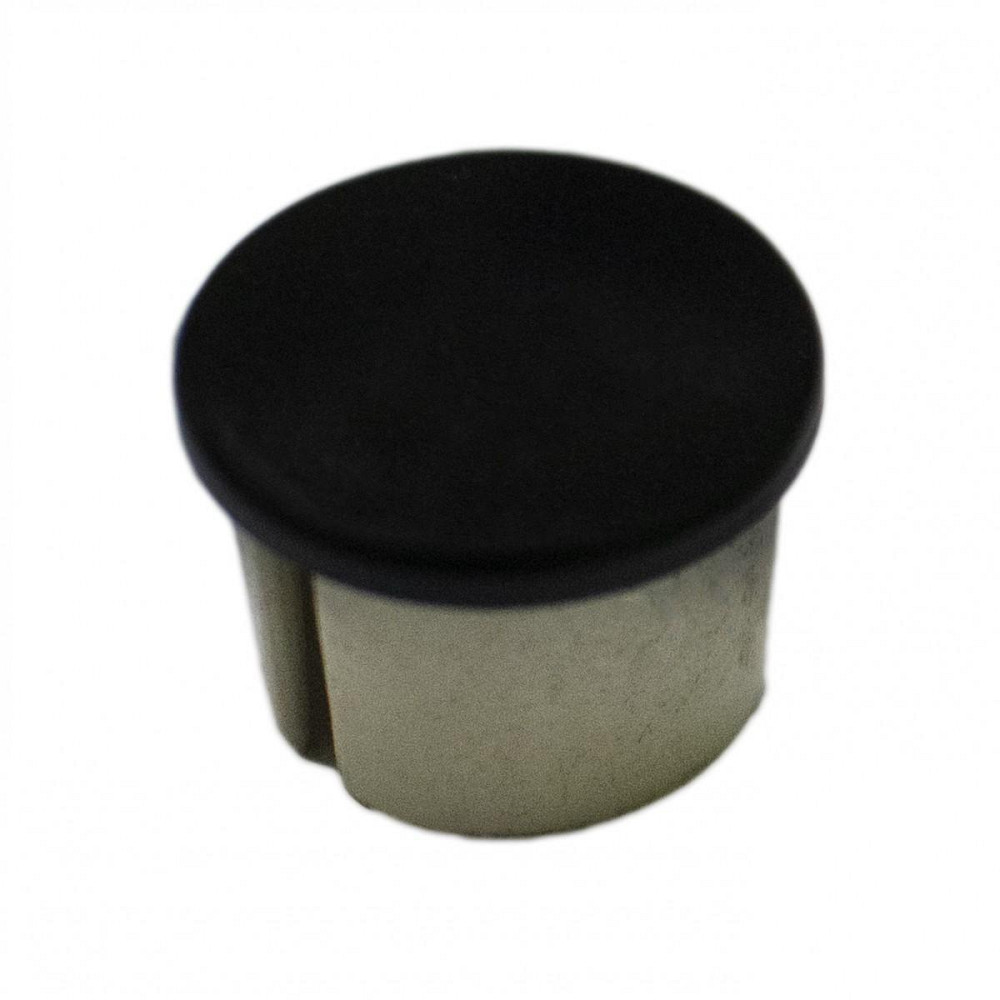 Заглушка рейлинговая Д16мм пластик черная Харьков - изображение 1