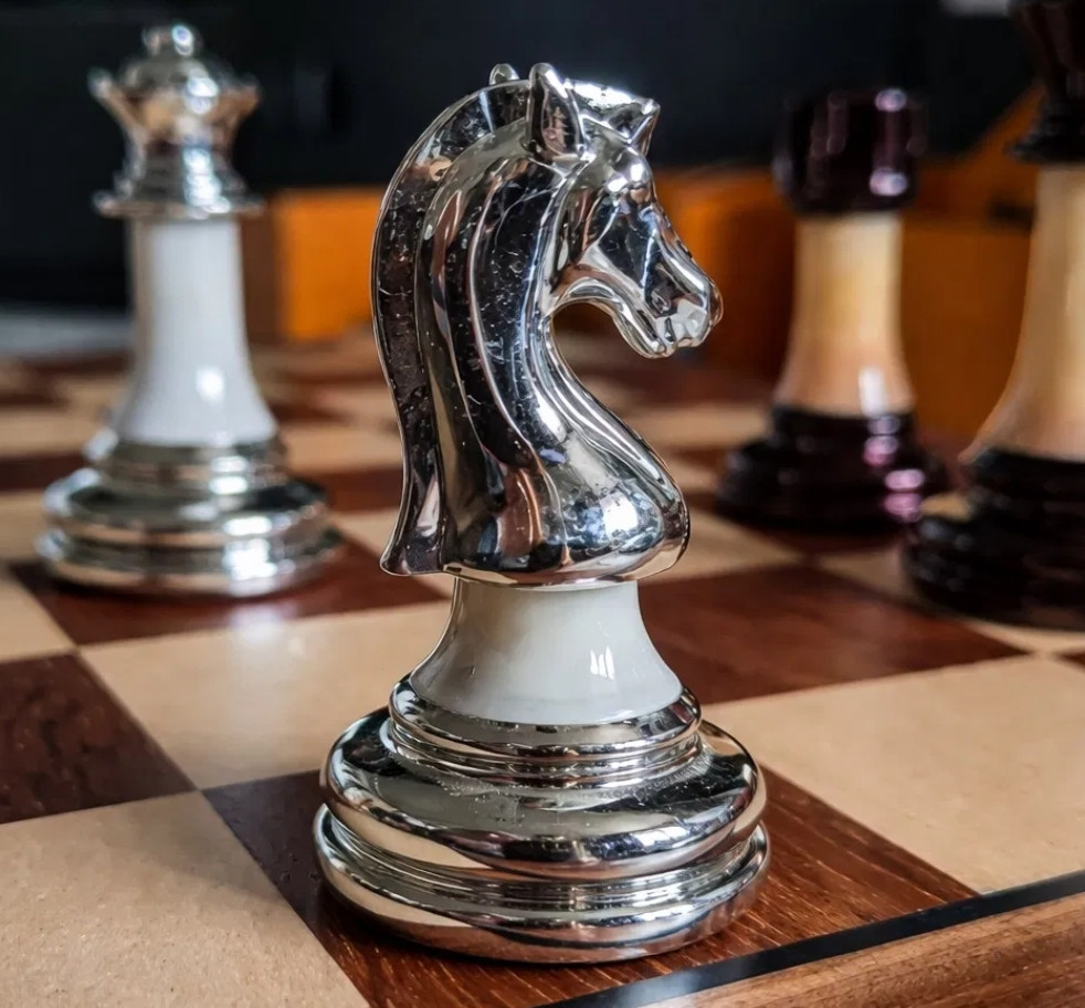 Шахматы VIP класса 45см | Дерево + акрил | Подарок на уровне! Харьков - изображение 1