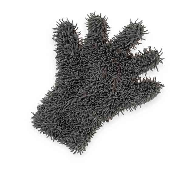 Серветка "рукавичка" (29х23) сіра мікрофібра Мукачево