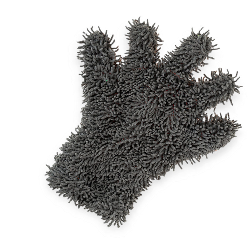 Серветка "рукавичка" (29х23) сіра мікрофібра Мукачево - фото 4