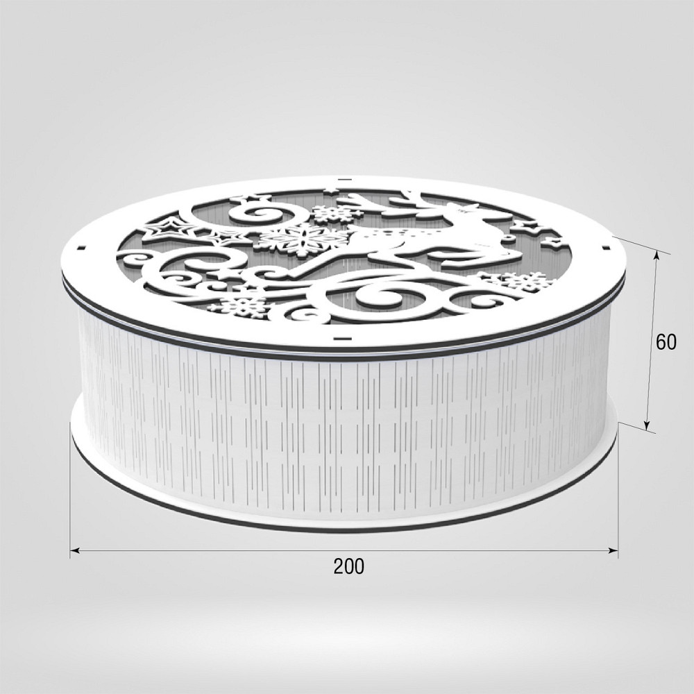 Подарочная коробка EKOSTAR d200 h60 Киев - изображение 3