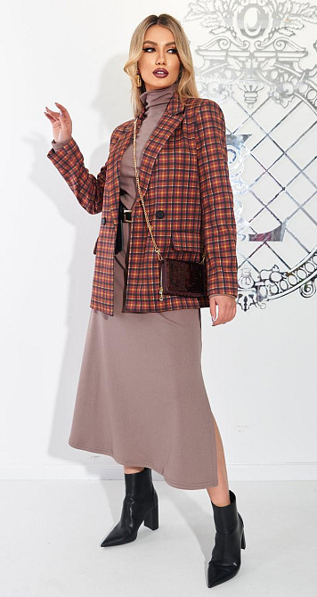 Теплое платье джерси (42) Киев - изображение 7