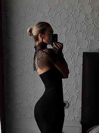 Женское элегантное длинное платье с кружком, вискоза с кружевом 46/48 Одесса