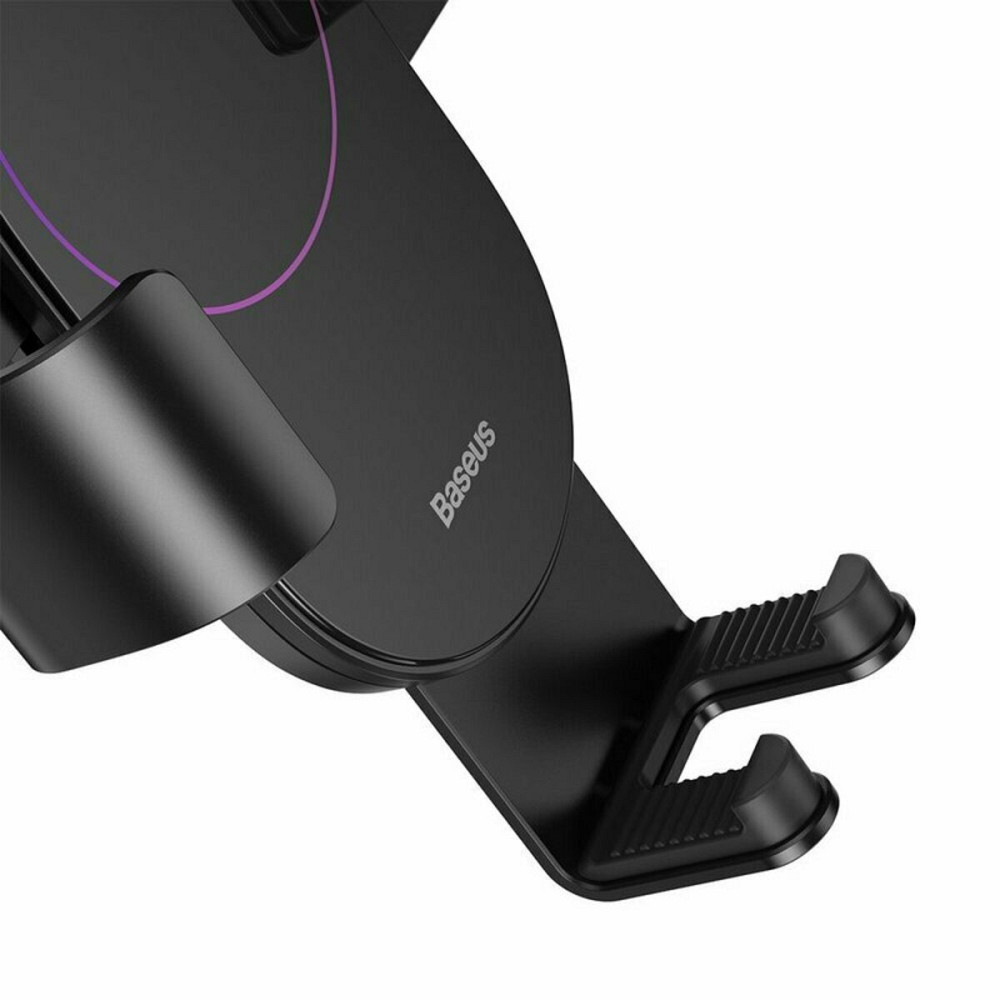 Тримач для мобiльного Baseus Simplism gravity car mount holder with suction base Black Київ - фото 3