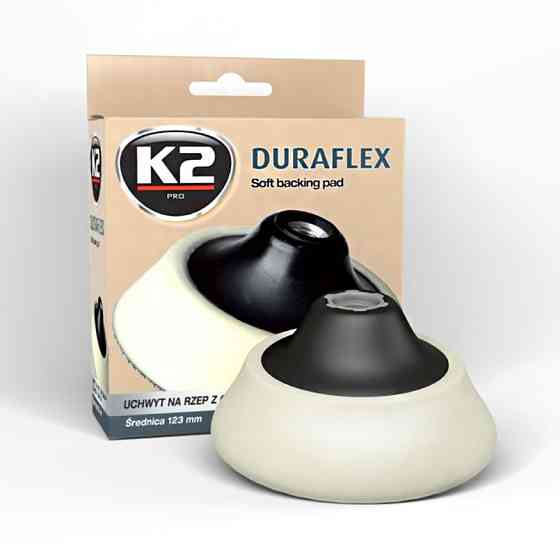 Держатель на липучке для полировальных кругов K2 Duraflex 123мм Львов