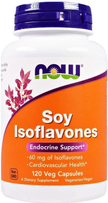Соевые изофлавоны Now Foods Soy Isoflavones 120 капс Киев - изображение 1