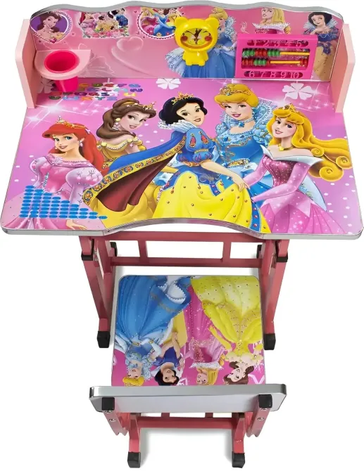 Детская парта регулируемая с принцессами / Письменный стол и стул с регулируемой высотой Коломыя - изображение 3