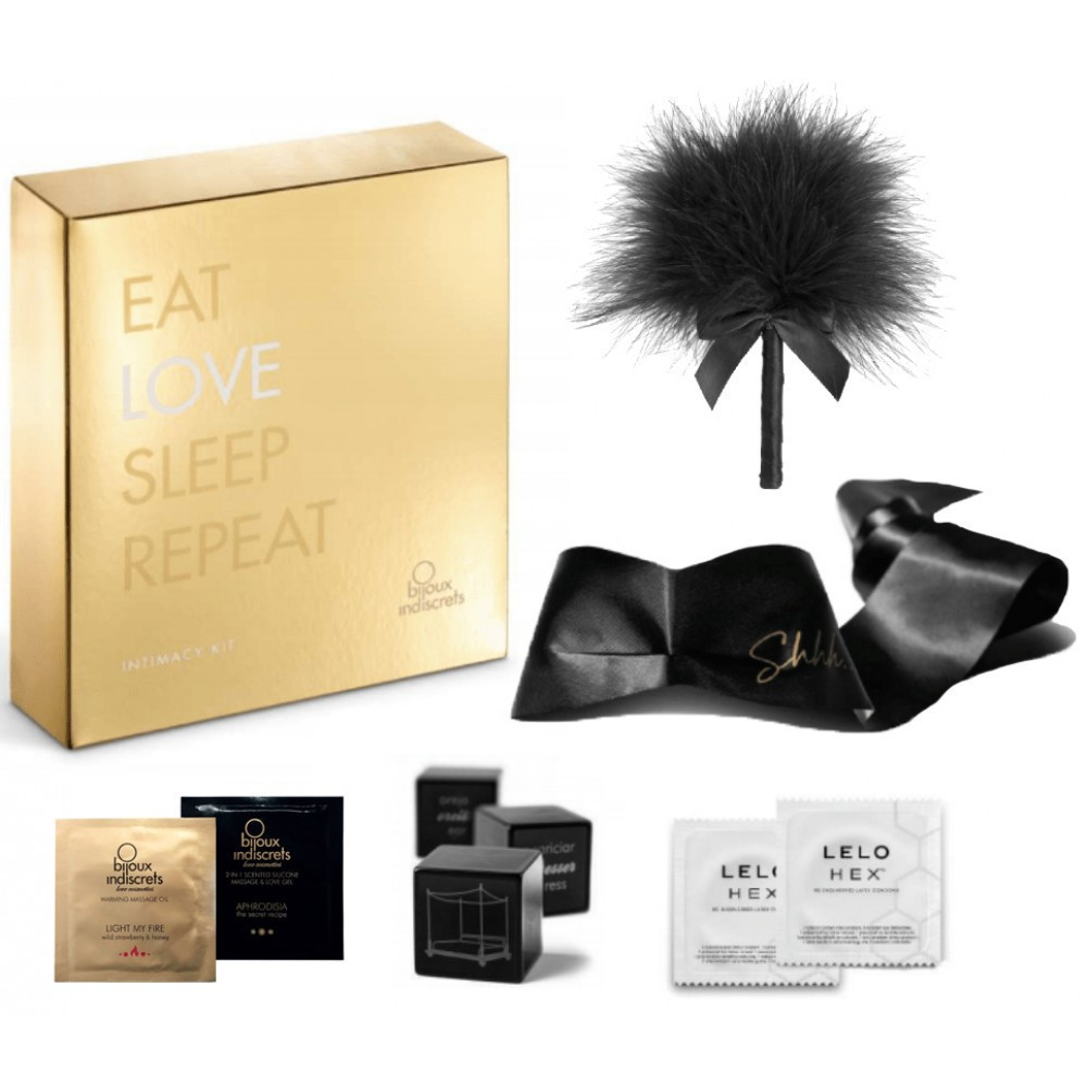 Подарочный набор Bijoux Indiscrets INTIMACY LOVE (gold) Sex Aura Киев - изображение 1
