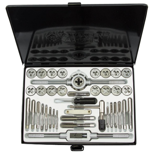 Набір плашок і мітчиків 40пр + метал кейс SIGMA Житомир - фото 3