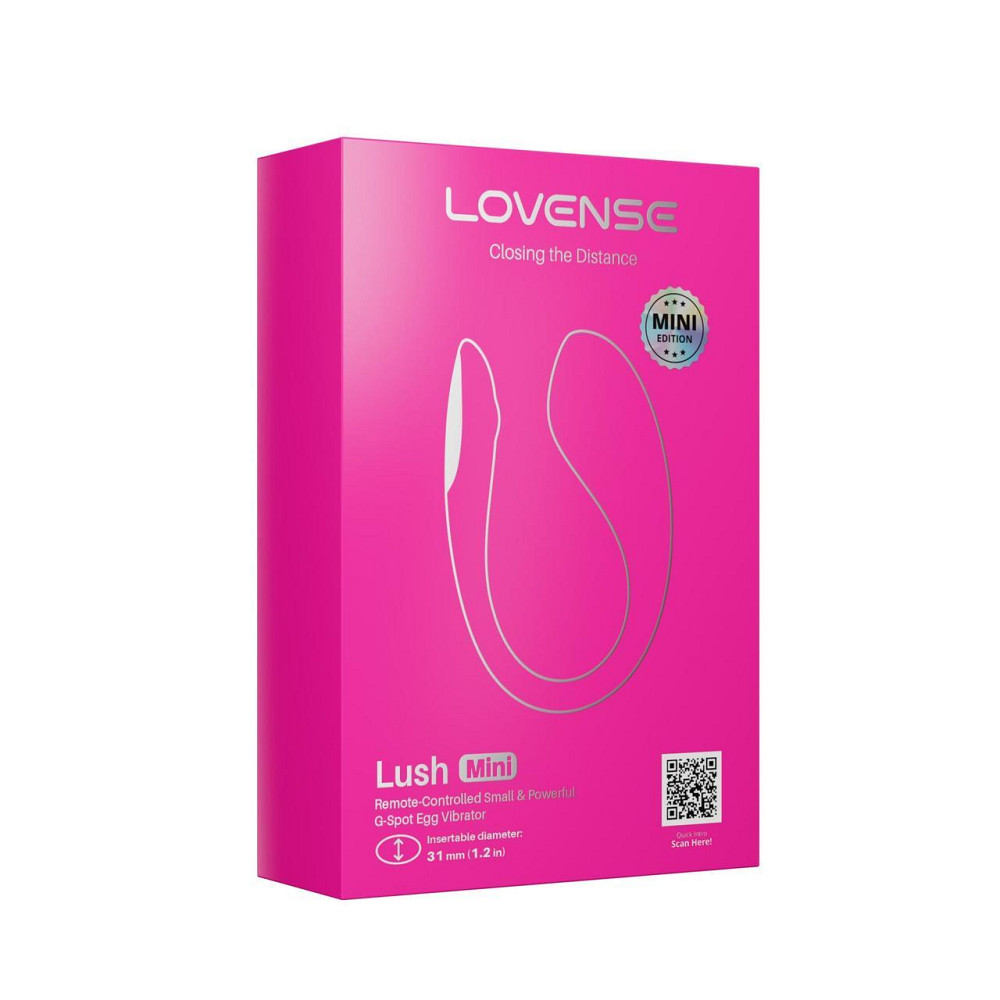 Міні смарт-віброяйце Lovense Lush Mini, зменшена версія Lovense Lush 4 Sex Aura Київ - фото 9