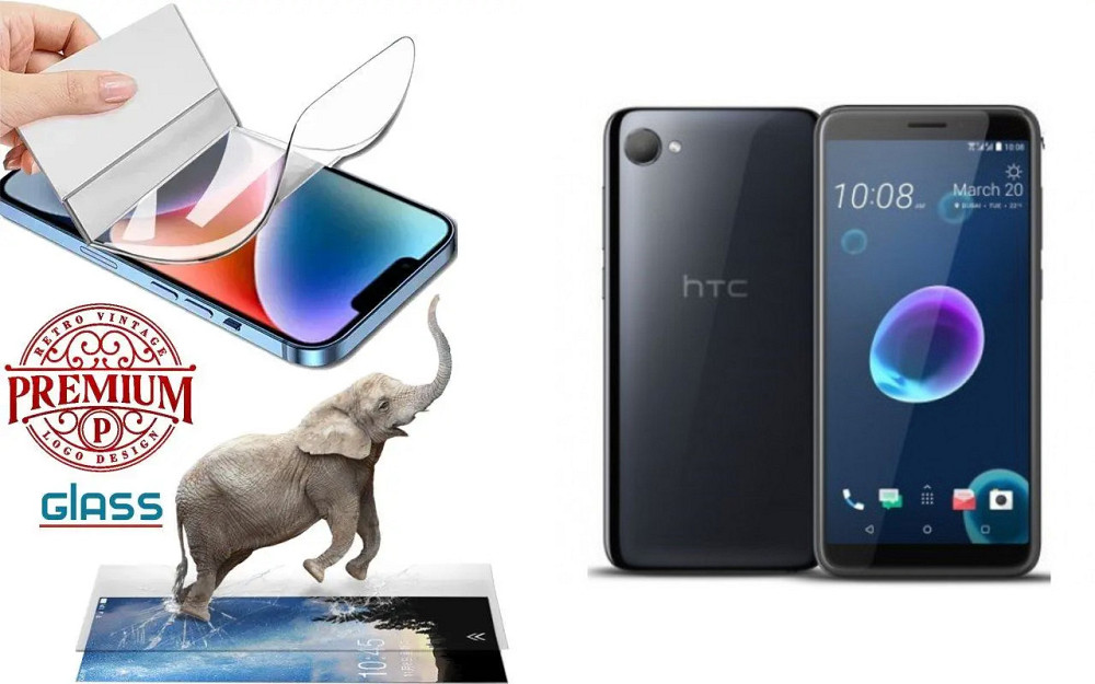 Поліуретанова плівка HTC DESIRE 12, DESIRE 12S, Premium, товщина 0,2 мм Київ - фото 1
